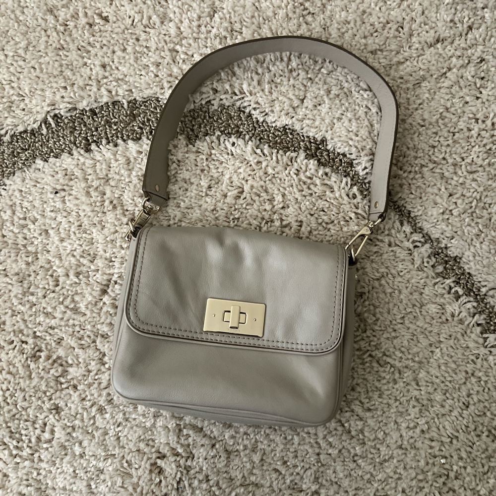 Grey/ Taupe Kate Spade Shoulder Bag
